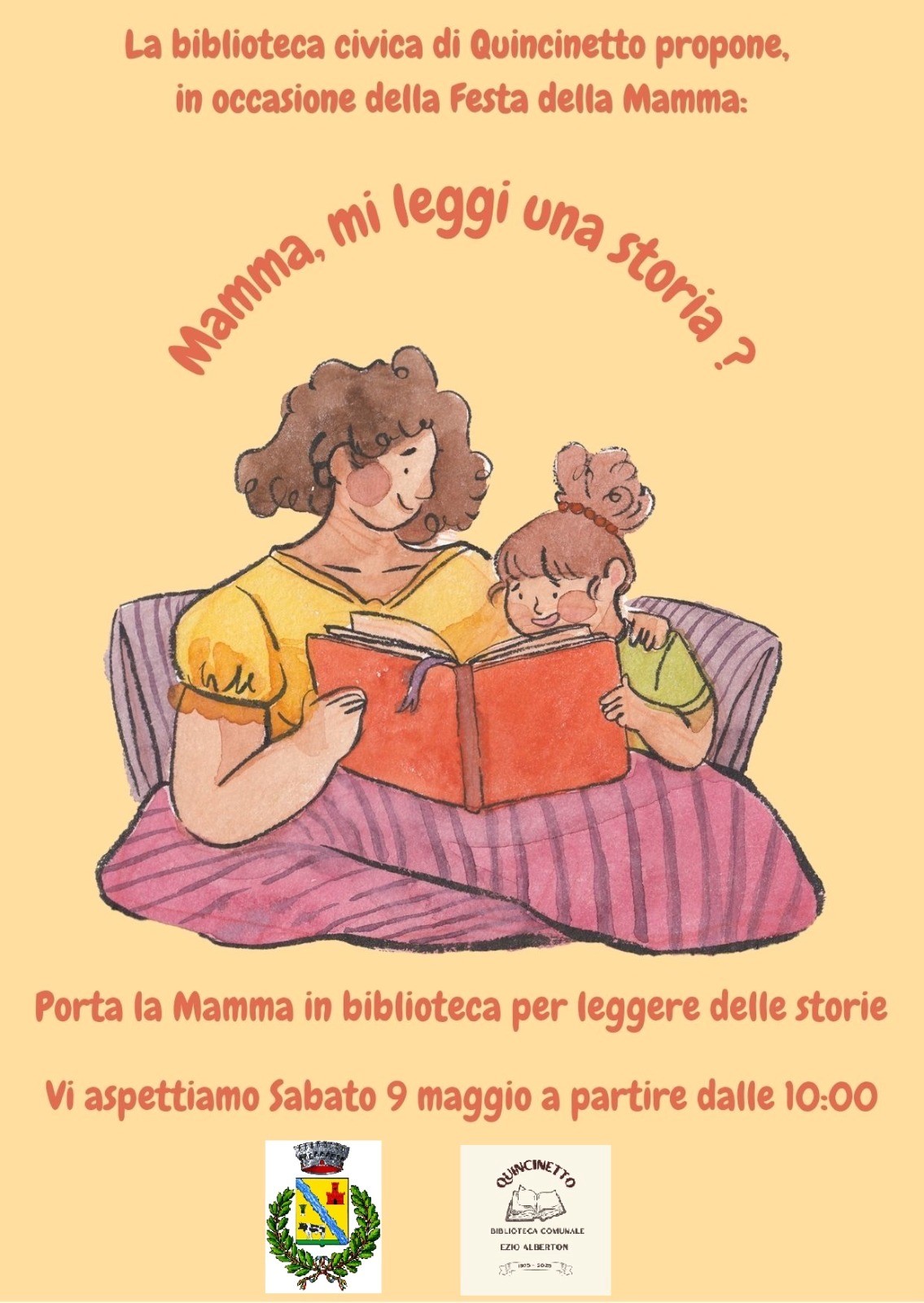 Locandina con programma dell'evento
