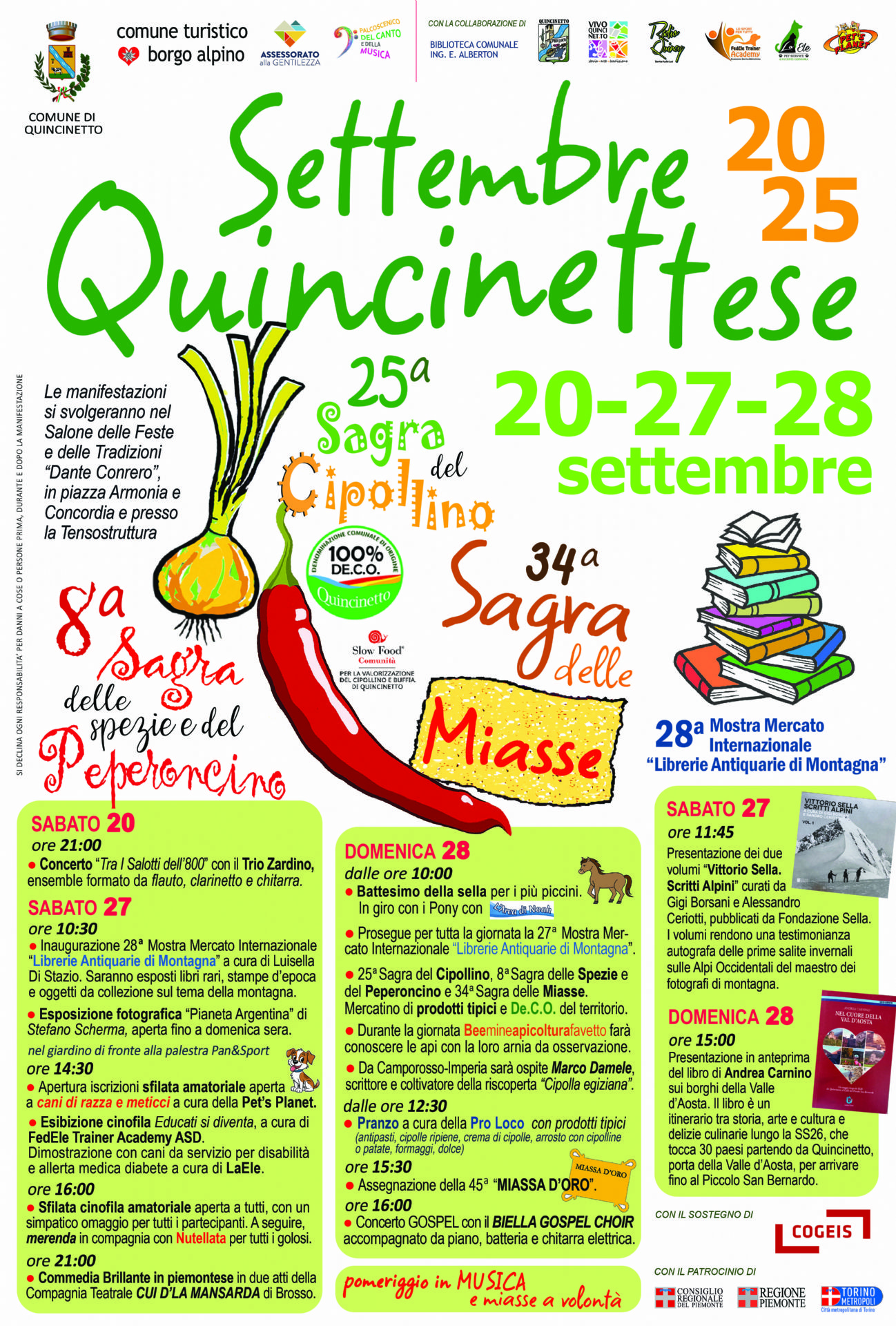 Programma di Settembre Quincinettese 2025