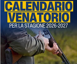 Calendario venatorio per la stagione 2026-2027
